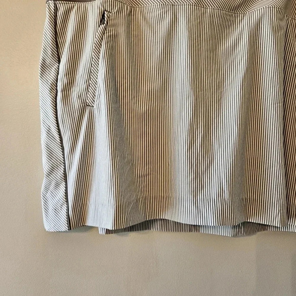 Athleta Brooklyn Tennis Striped Mini Sporty Casual Skort Skirt Plus Size 24. - Picture 7 of 13